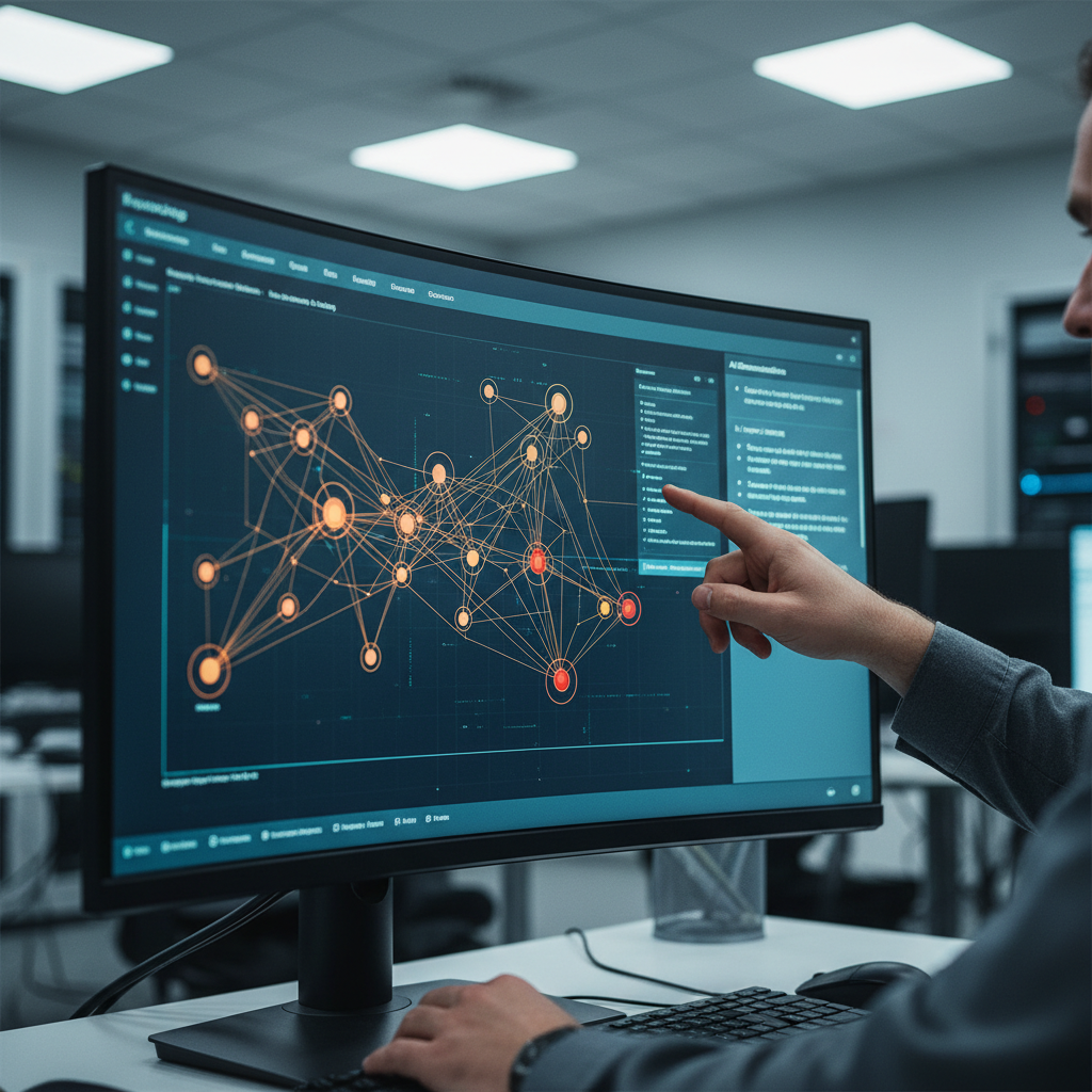 Agentic AI observability dashboard showing an