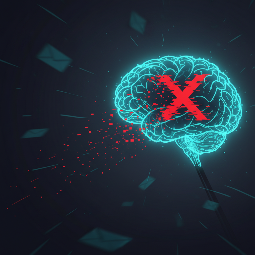 AI brain forgetting safety instruction