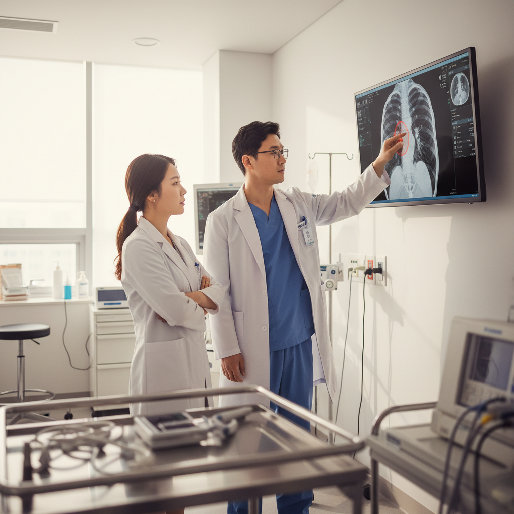 AI cancer screening in a South Korean hospital