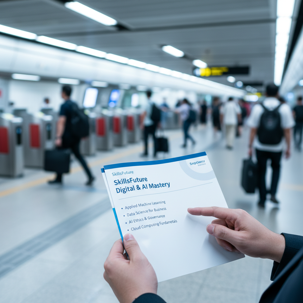 SkillsFuture AI training brochure Singapore M