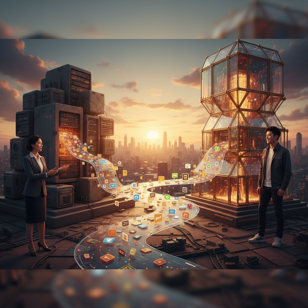 Data migration between AI platforms