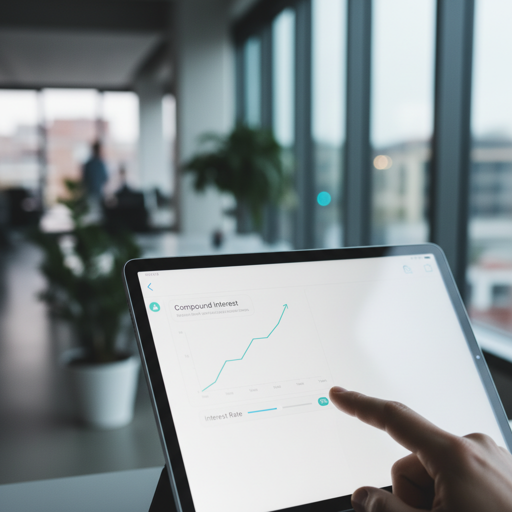 Tablet showing Claude no-code data visualisat
