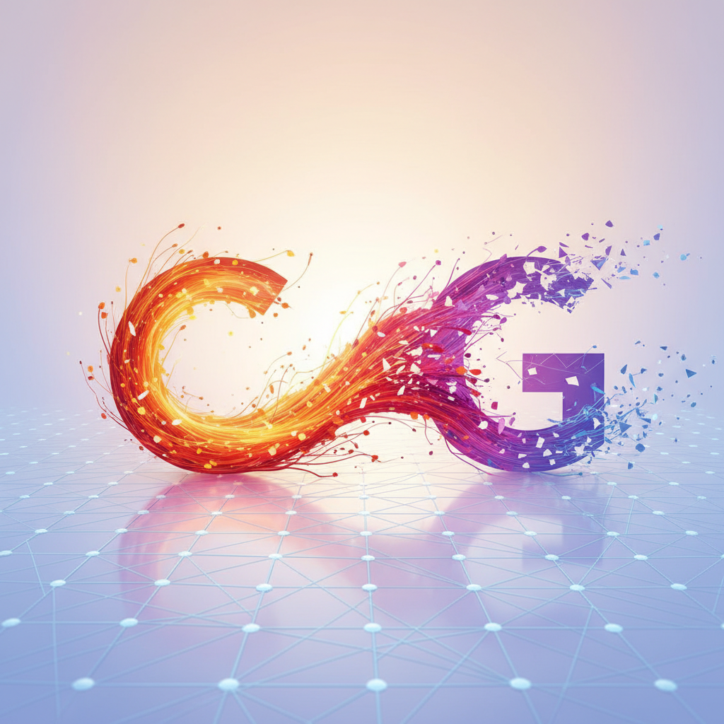 Digital graphic showing Claude replacing ChatGPT