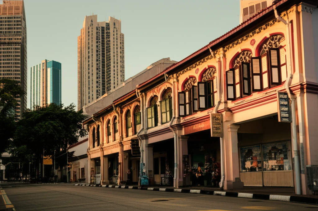 Singapore SME AI adoption gap business district