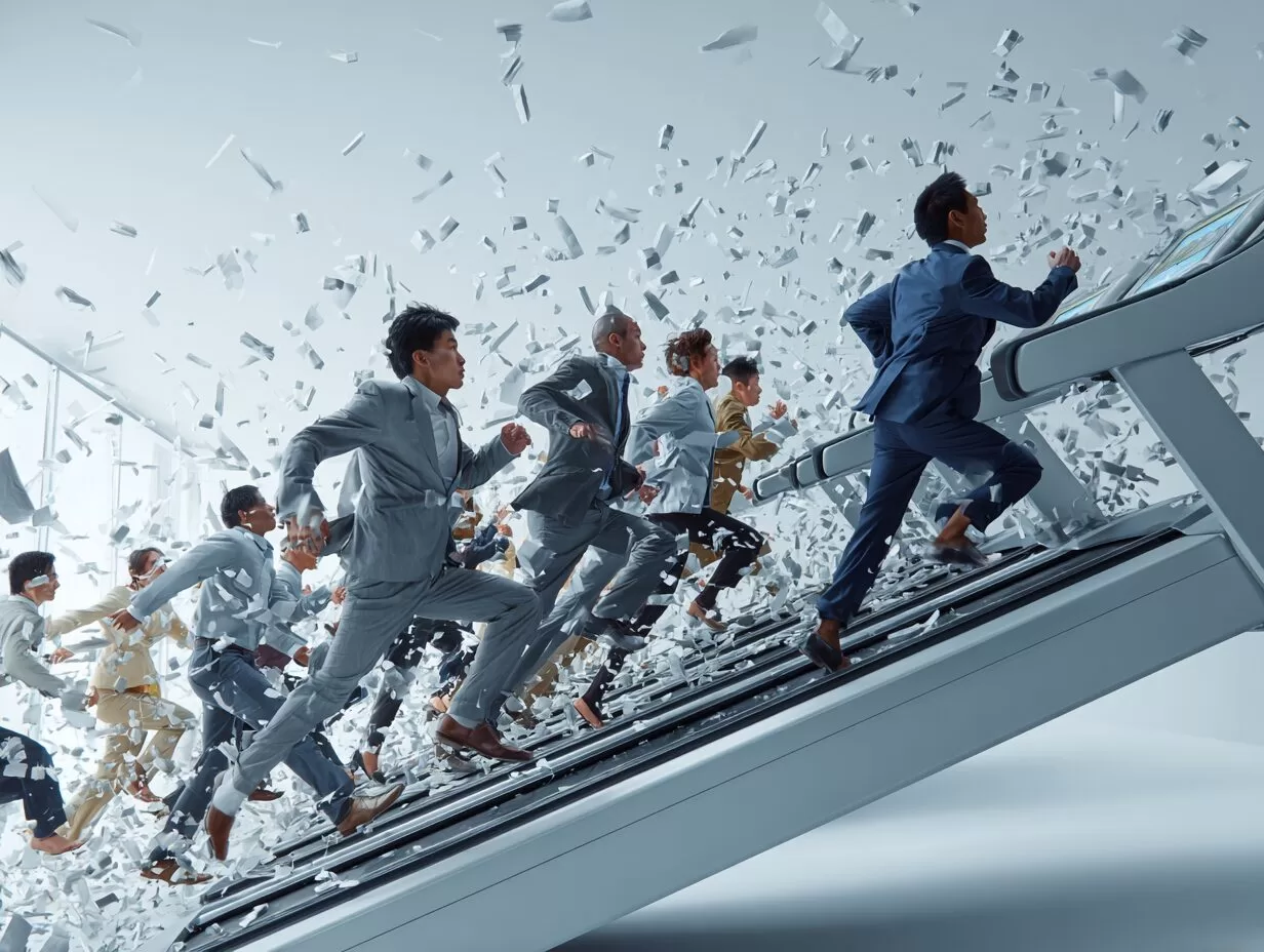 How the AI arms race traps us all on an upgrade treadmill