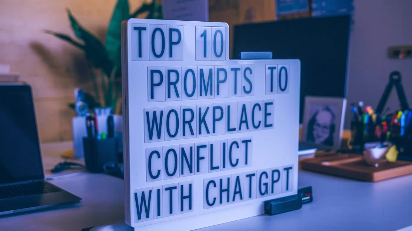 10 Prompts to Handle Workplace Conflict with ChatGPT