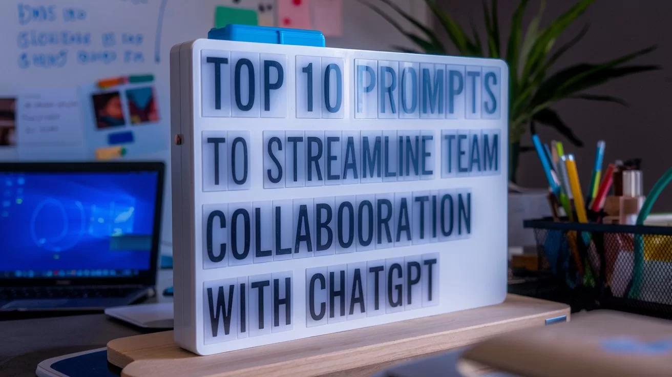 10 Prompts to Streamline Team Collaboration with ChatGPT