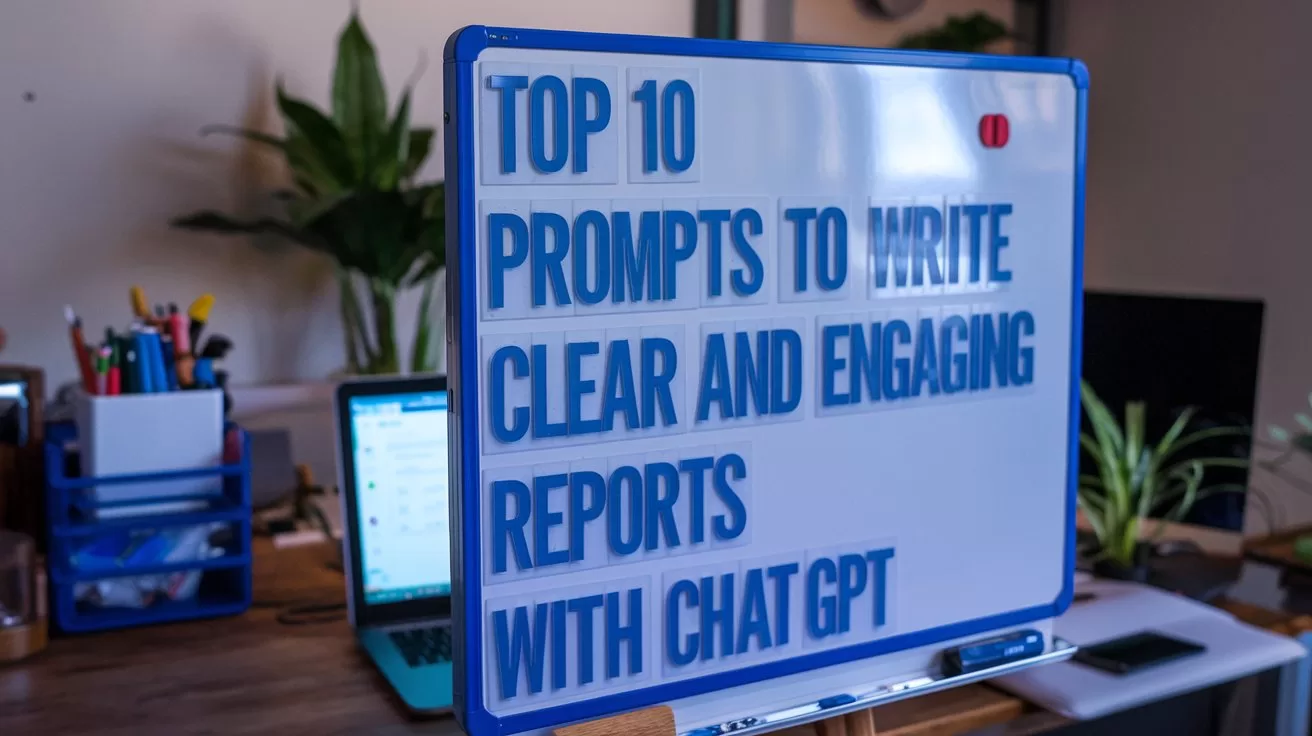 10 Prompts to Write Clear and Engaging Reports with ChatGPT