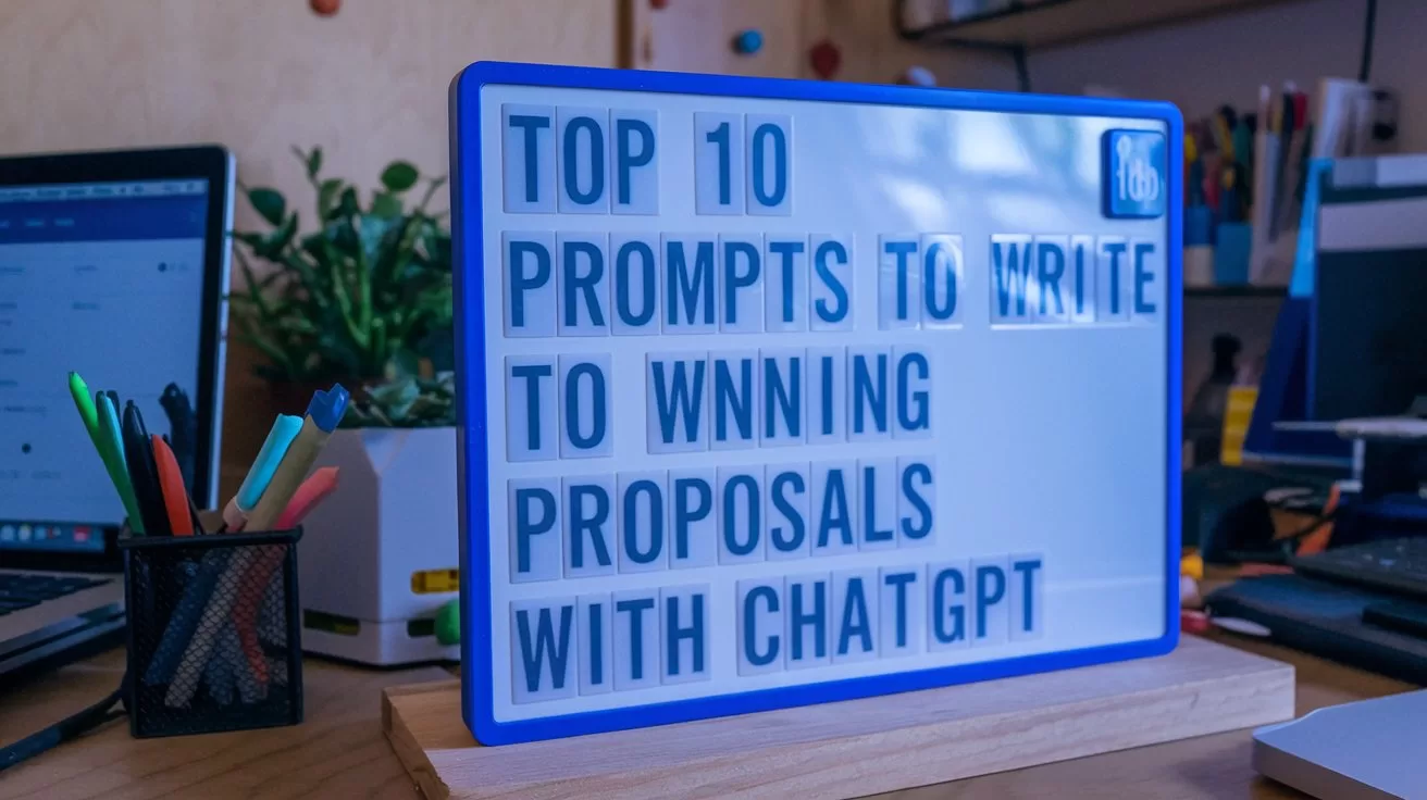 10 Prompts to Write Winning Proposals with ChatGPT