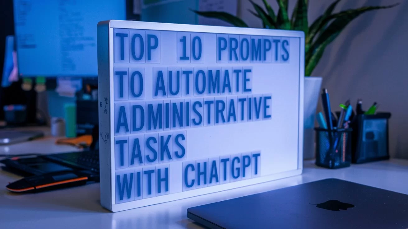 10 Prompts to Automate Administrative Tasks with ChatGPT
