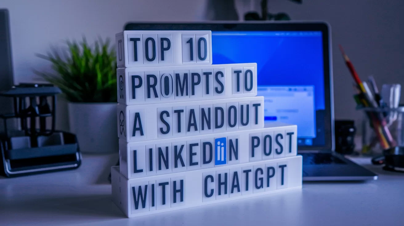 10 Prompts to Write a Standout LinkedIn Post with ChatGPT