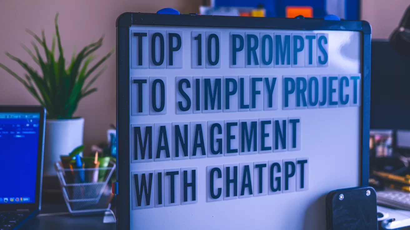 10 Prompts to Simplify Project Management with ChatGPT