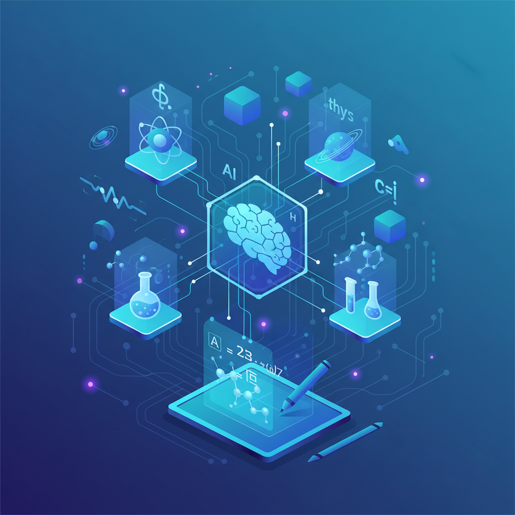 Conquering Advanced Physics and Chemistry with AI