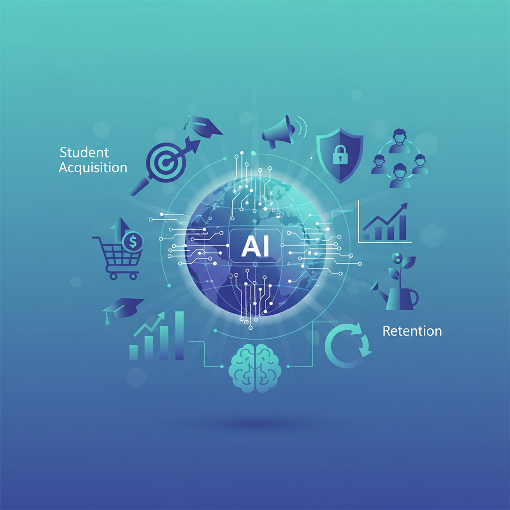 AI Marketing for Courses: Student Acquisition and Retention