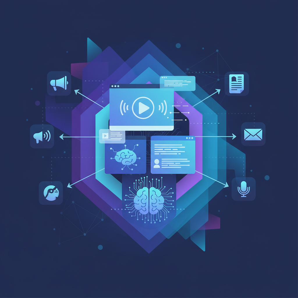 Content Repurposing Using AI Subtitles and Captions