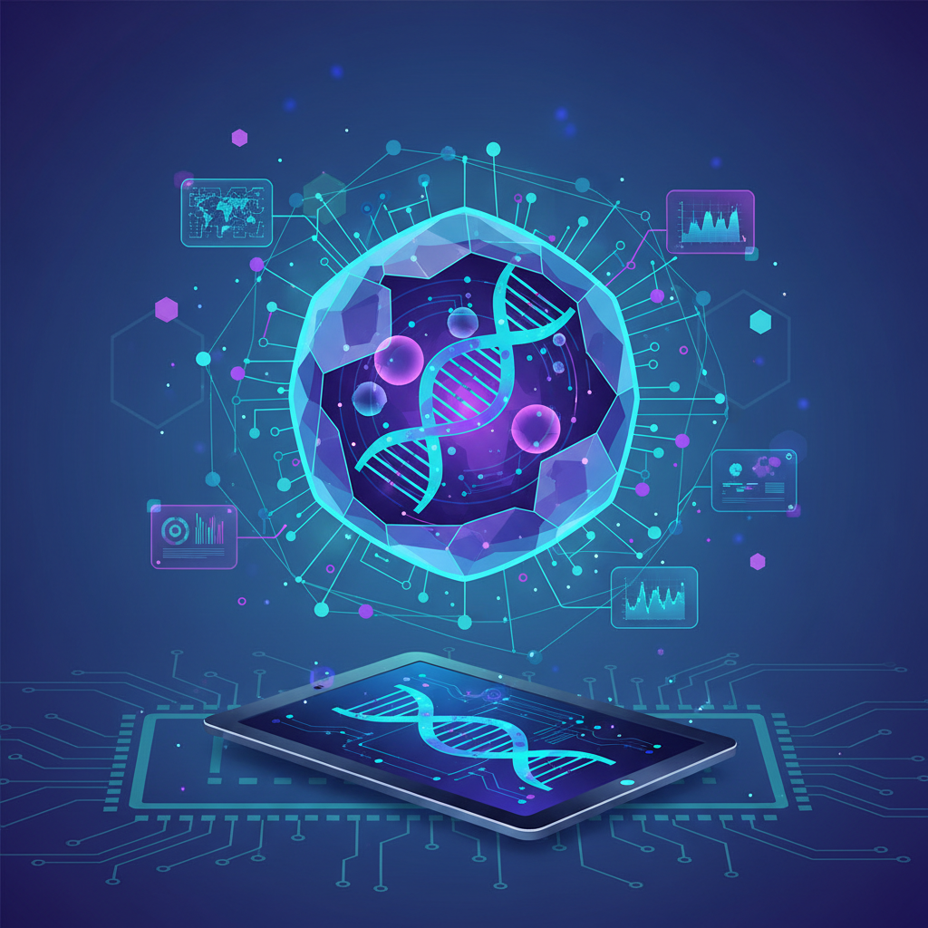 AI Biology Visualisation: Cellular and Molecular Processes