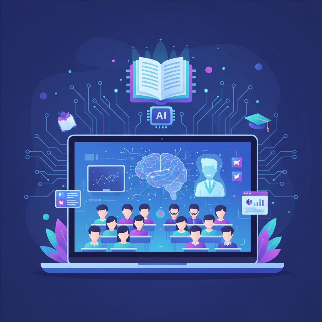 AI in Virtual Classrooms: Enhancing Online Teaching