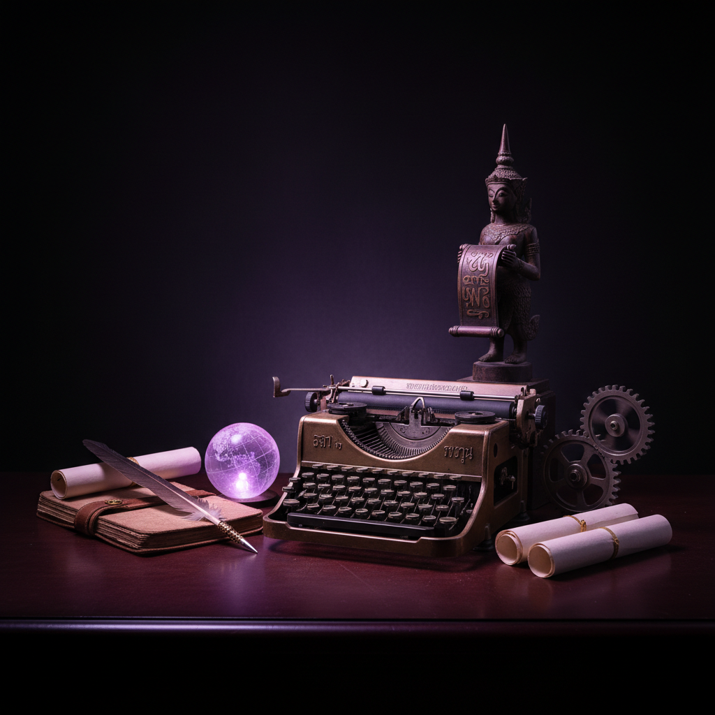 AI Content Creation and Translation for Thai Language