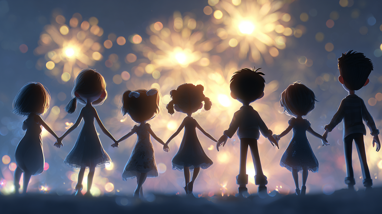 ✨🥳 New Year Playlist: classic tracks wIth fresh AI visuals.